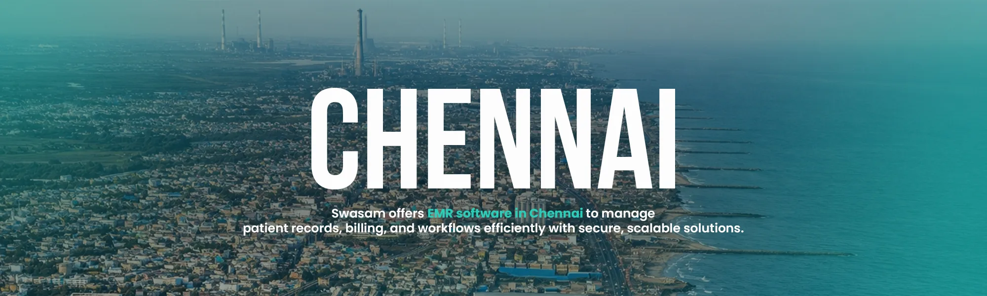 Chennai City Skyline