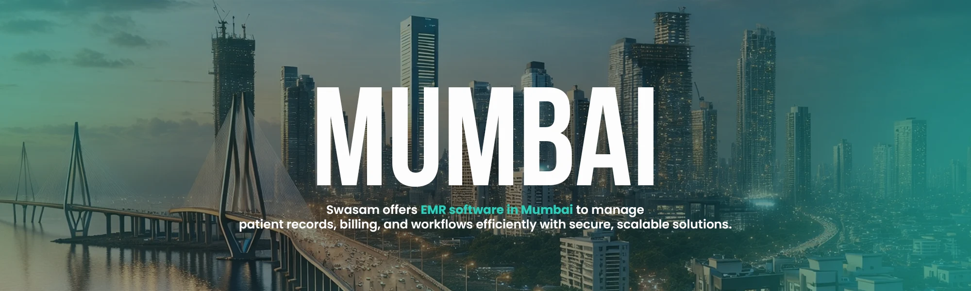 Mumbai City Skyline